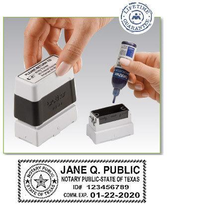 Pre-Ink Stamp- Brother - Retangular